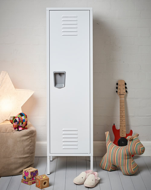 Kids Retro Bedroom Locker Tall